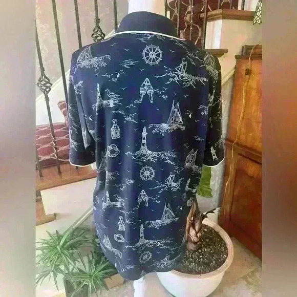 Lands End Men’s pullover 100% Supima Cotton Medium. 38/40.  Excellent condition - Picture 5 of 10